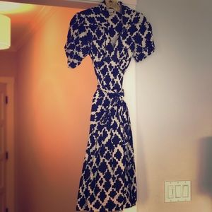 houndstooth wrap Diane von furstenberg sz4